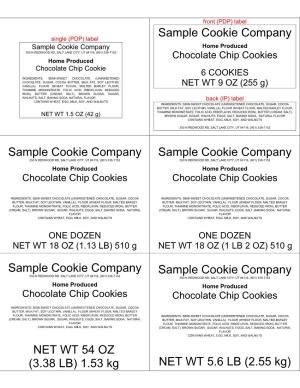 Sample Cookie Company