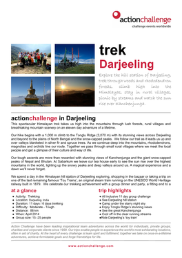 Darjeeling Brochure