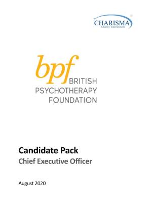 Candidate Pack Chief Executive Officer