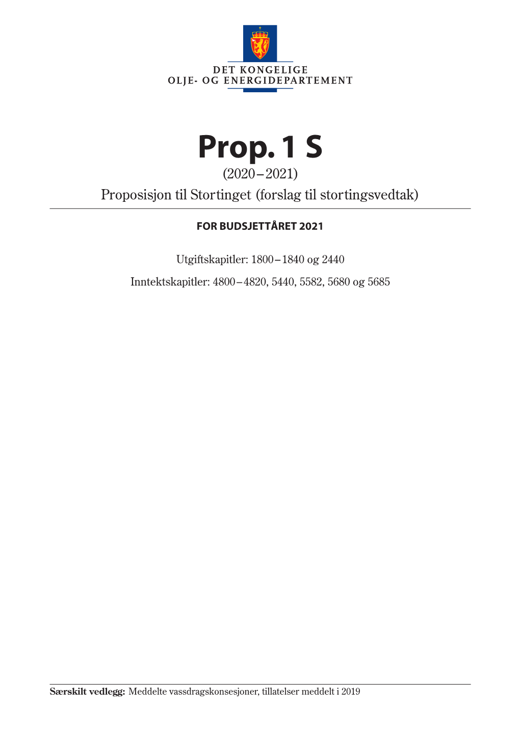 Prop. 1 S (2020-2021)