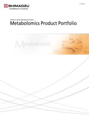 C146-E280D Metabolomics Product Portfolio