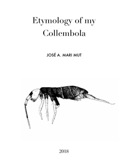 Etymology of My Collembola