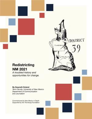 Report: Redistricting NM 2021