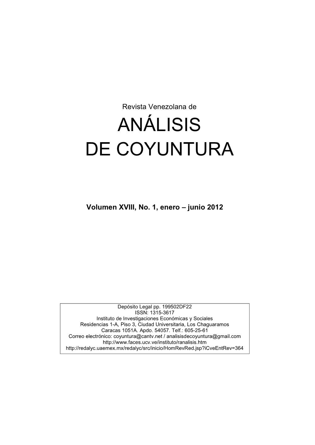 Análisis De Coyuntura