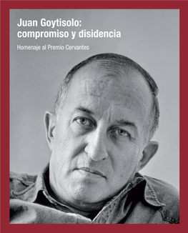 Juan Goytisolo: Compromiso Y Disidencia Homenaje Al Premio Cervantes Foto De Portada: Eberhard Hirsch