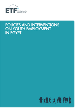 Policies and Interventions on Youth Employment in Egypt