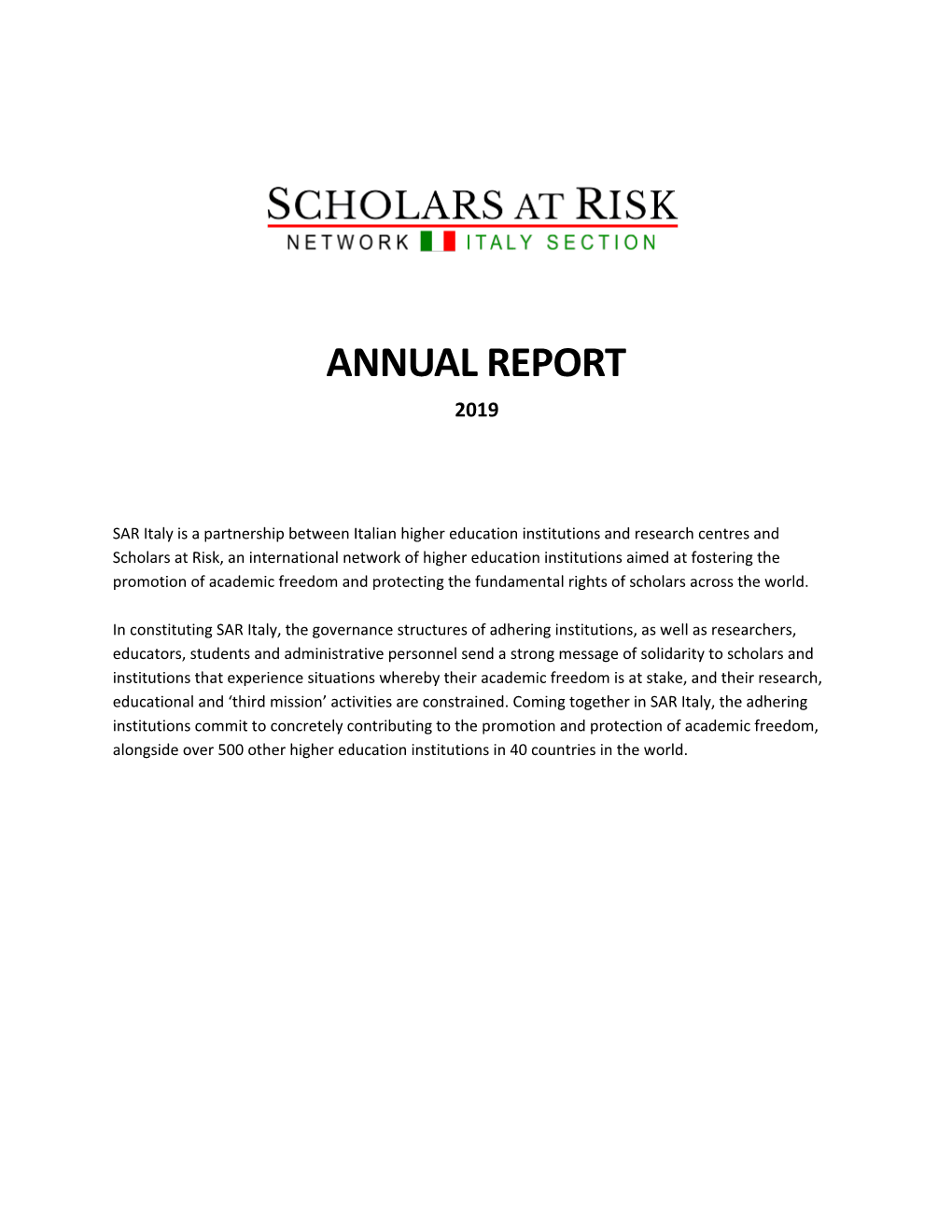 Annual Report 2019