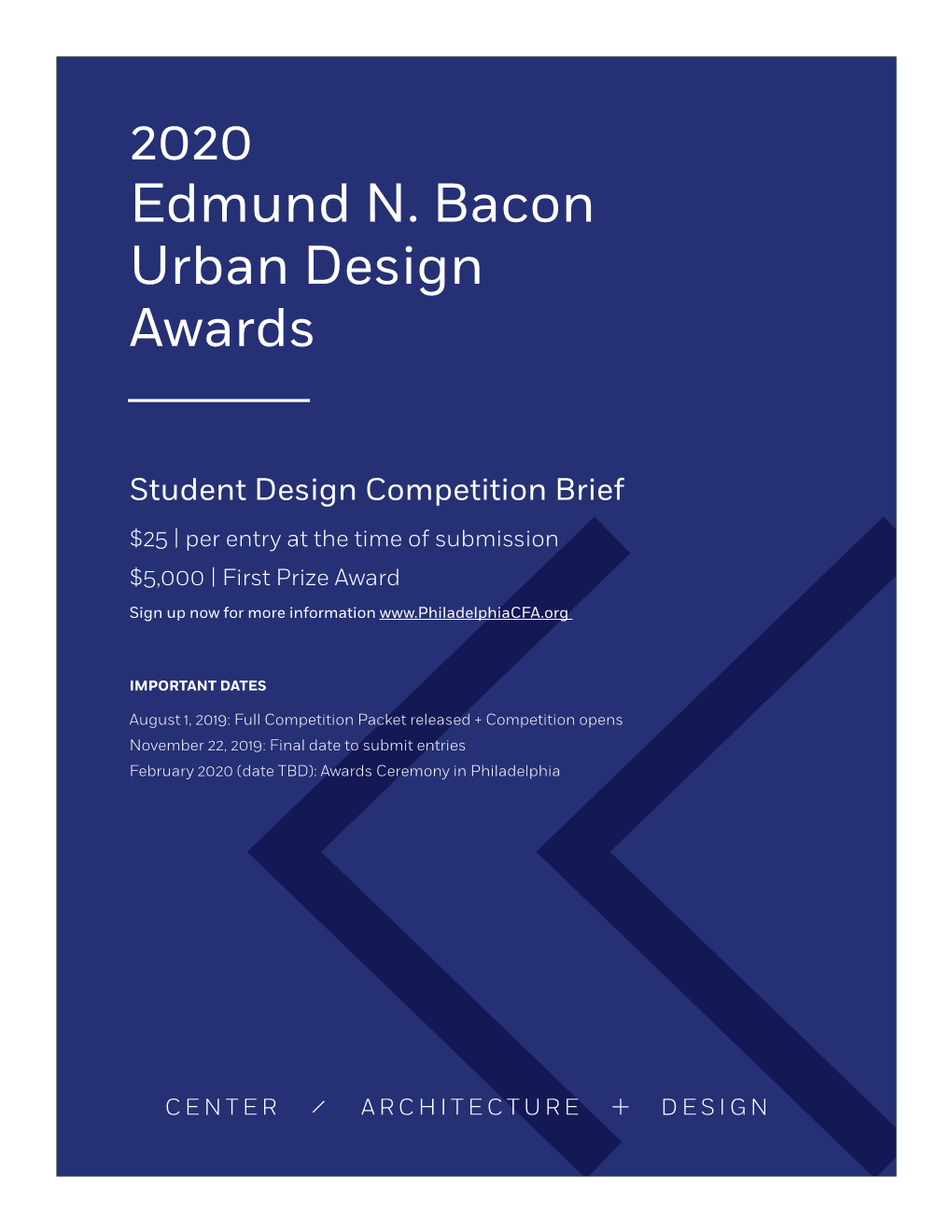 2020 Edmund N. Bacon Urban Design Awards DocsLib