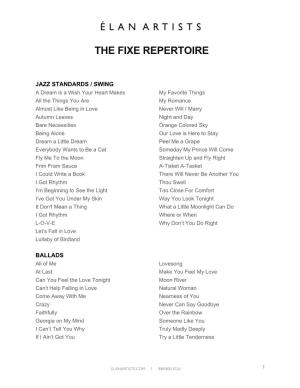 The Fixe Repertoire