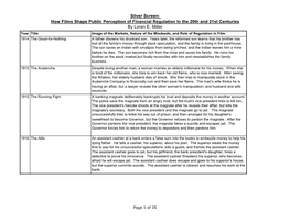 Silver Screen: How Films Shape Public Perception of Financial Regulation in the 20Th and 21St Centuries by Loren E