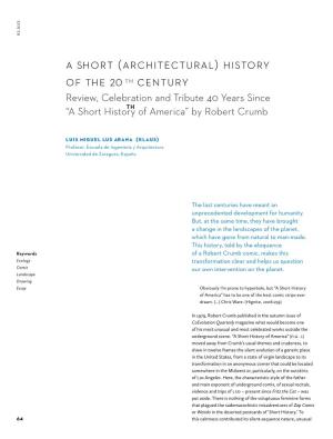 A Short (Architectural) History of the 20Th Century