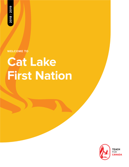 Cat Lake First Nation Booshoo