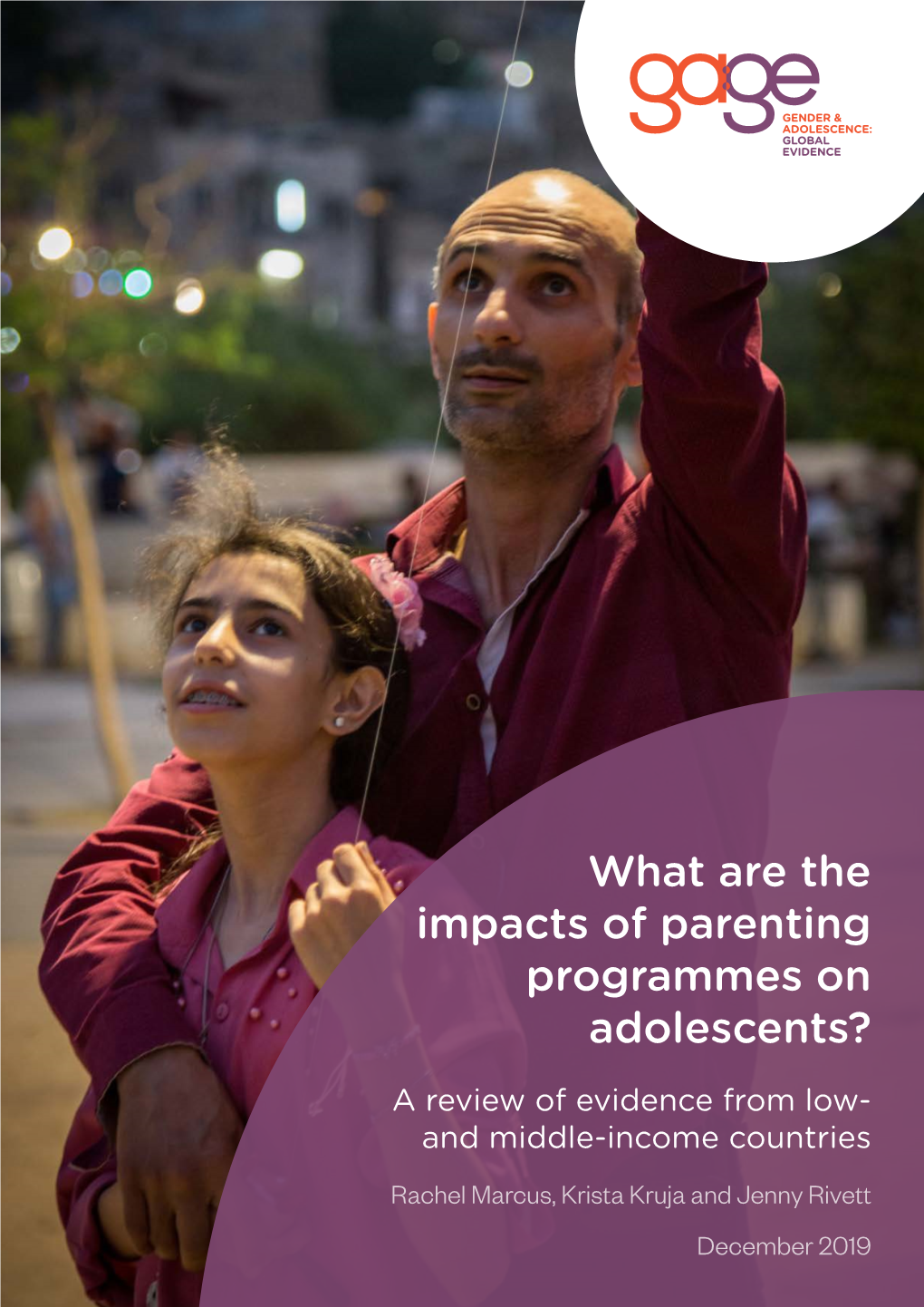 What Are the Impacts of Parenting Programmes on Adolescents?
