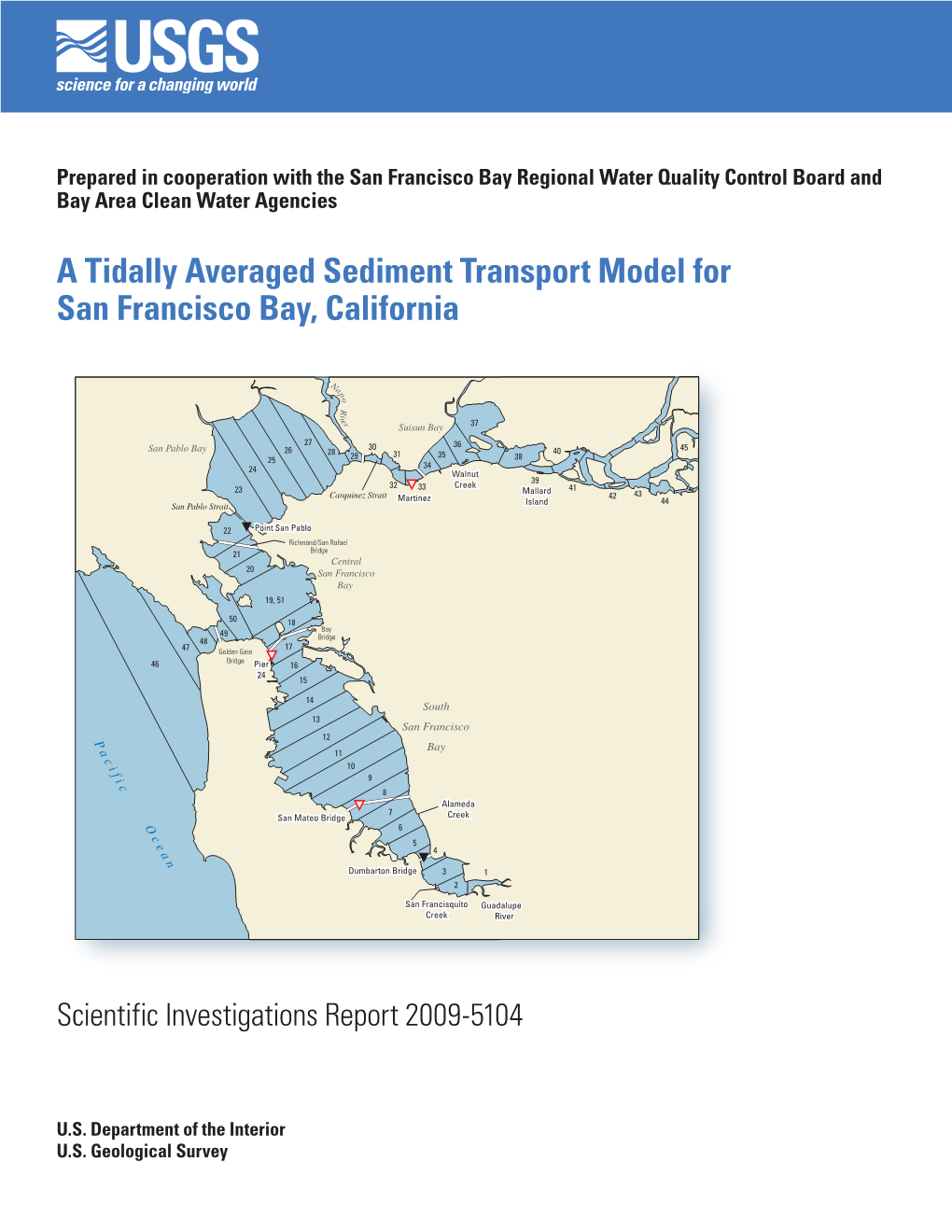 A Tidally Averaged Sediment-Transport Model for San Francisco Bay, California