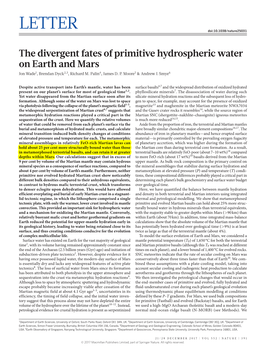 Letter Doi:10.1038/Nature25031