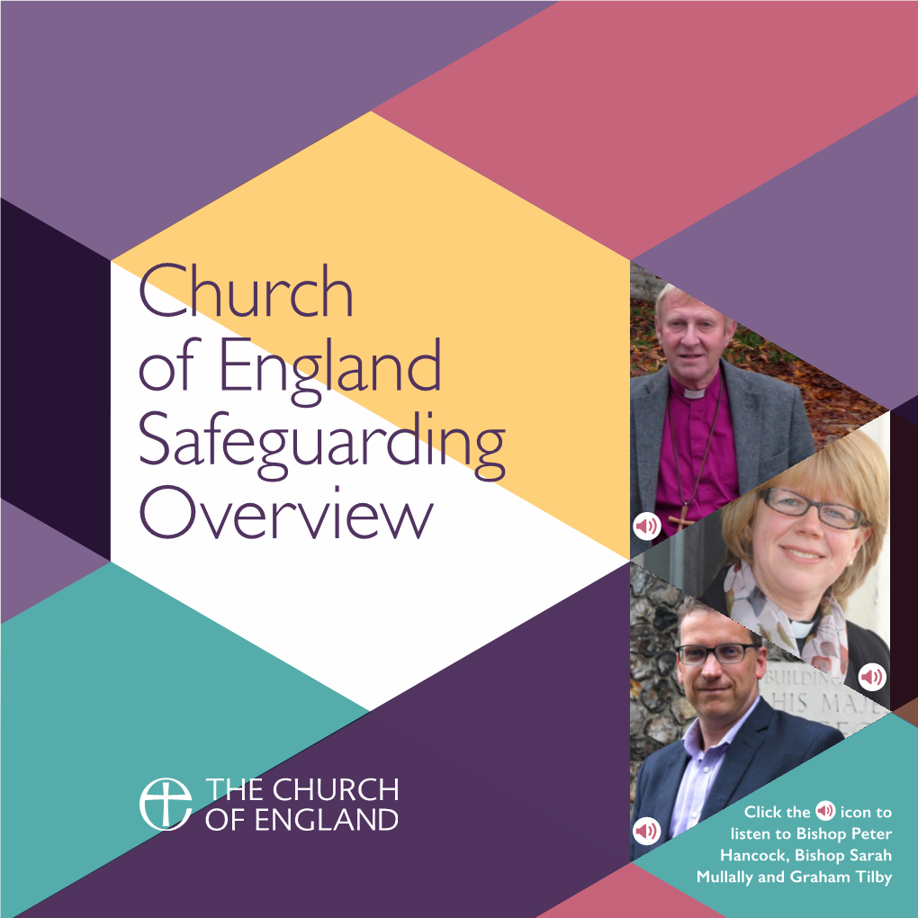 Church of England Safeguarding Overview