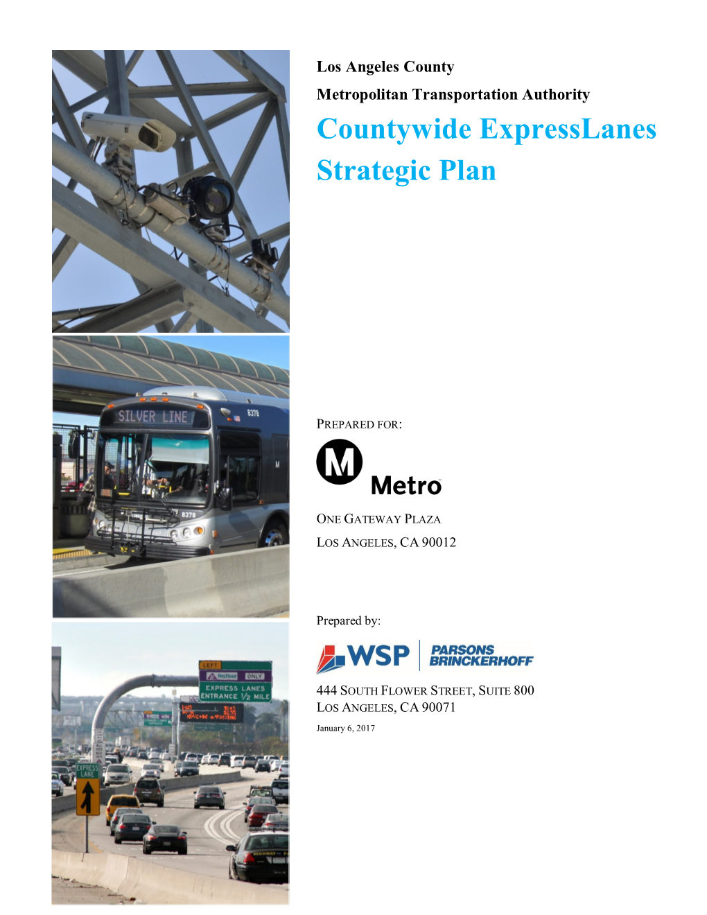 Countywide Expresslanes Strategic Plan