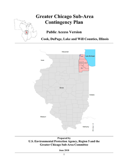 Greater Chicago Sub-Area Contingency Plan