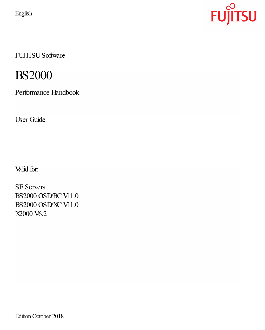 BS2000 Performance Handbook