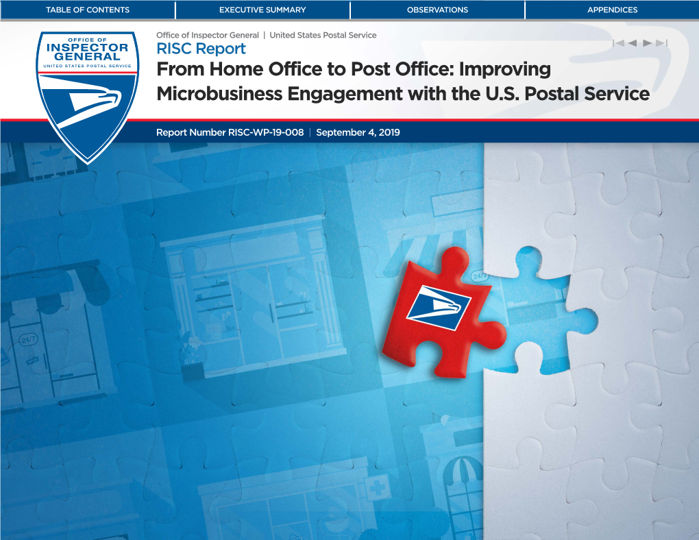 From Home Office to Post Office: Improving Microbusiness Engagement with the U.S