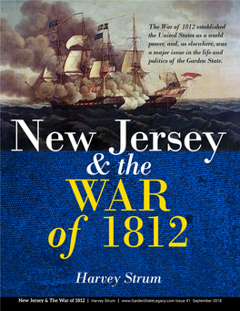 New Jersey & the War of 1812