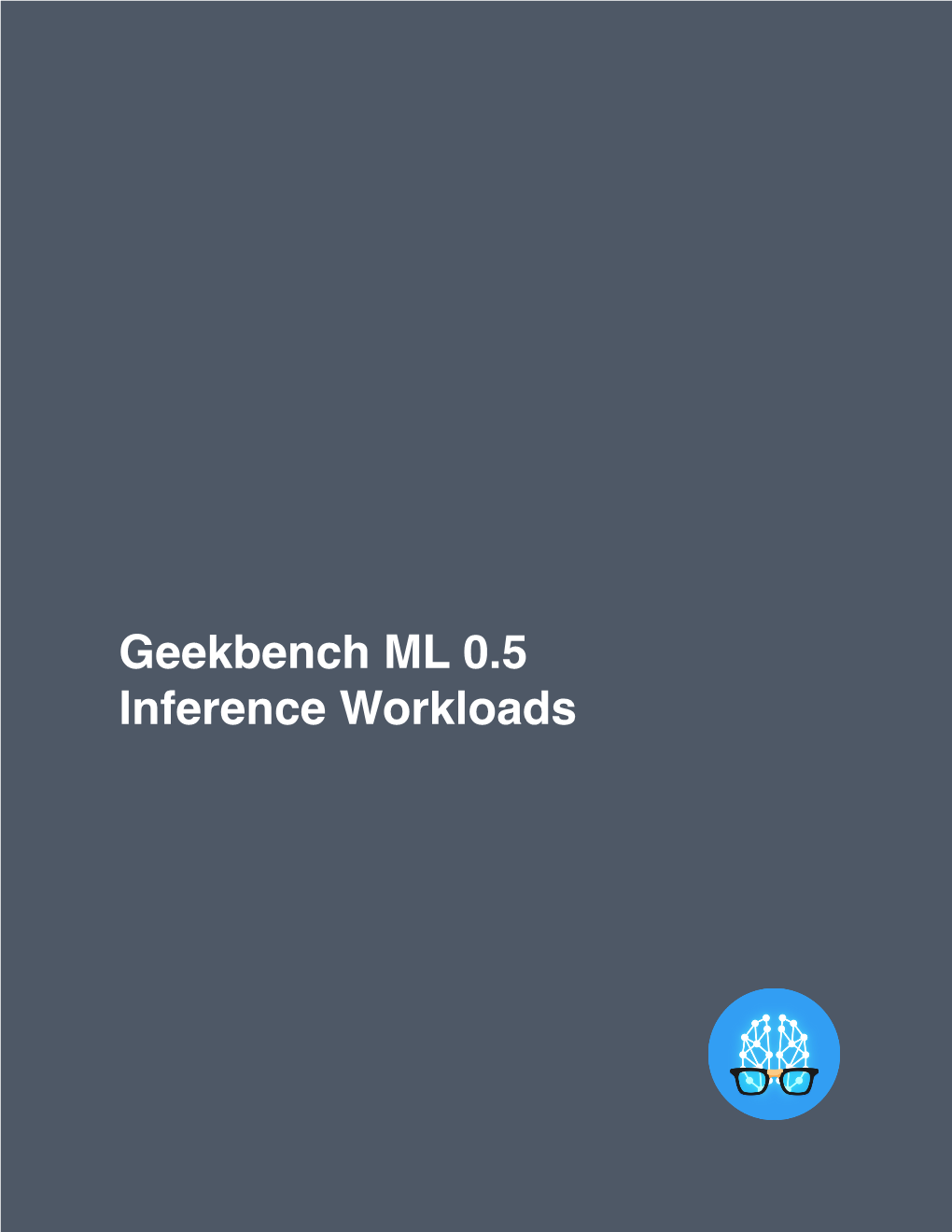 Geekbench ML 0.5 Inference Workloads