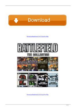 Download Battlefield 2142 Crack for Mac