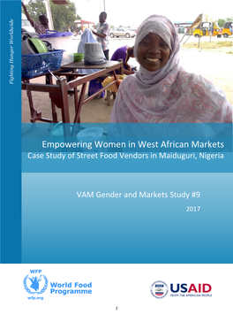 Empowering Women in West African Markets Case Study of Street Food Vendors in Maiduguri, Nigeria