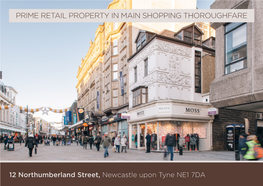 Prime Retail Property in Main Shopping Thoroughfare