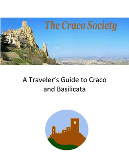 A Traveler's Guide to Craco and Basilicata