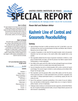 Kashmir Line of Control and Grassroots Peacebuilding