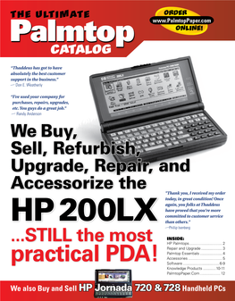 HP 200LX Catalog