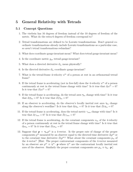 5 General Relativity with Tetrads