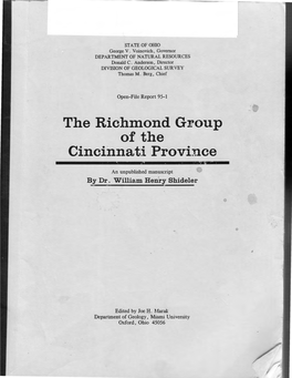 Richmond Group of the Cincinnati Province