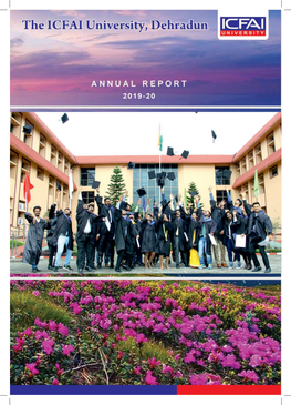 Annual Report - Dehradun 2019-20 � Message from the Chancellor
