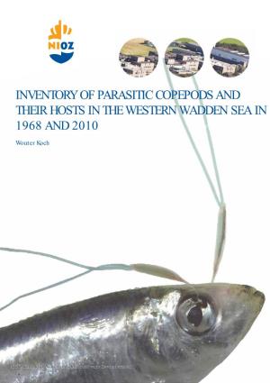 Inventory of Parasitic Copepods and Their Hosts in the Western Wadden Sea in 1968 and 2010