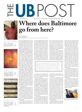 Where Does Baltimore Go from Here? by Andrew R