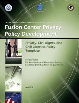 Fusion Center Privacy Policy Development