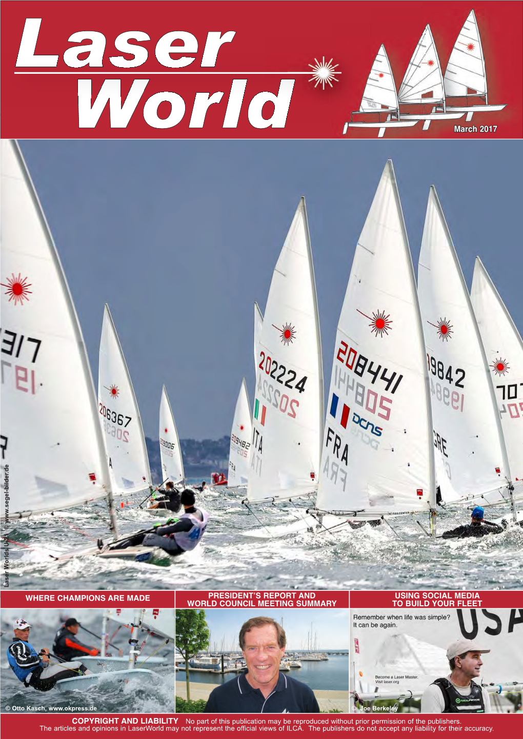 March 2017 Laser Worlds U-21 © Laser Worlds