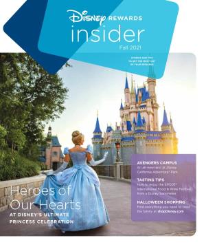 Disney Rewards Insider Newsletter