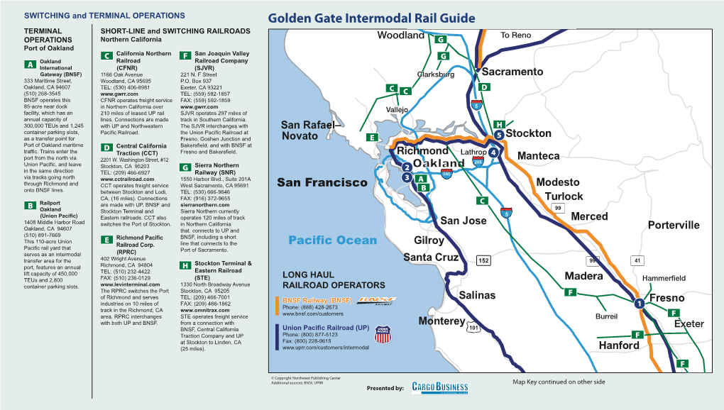 Golden Gate Intermodal Rail Guide