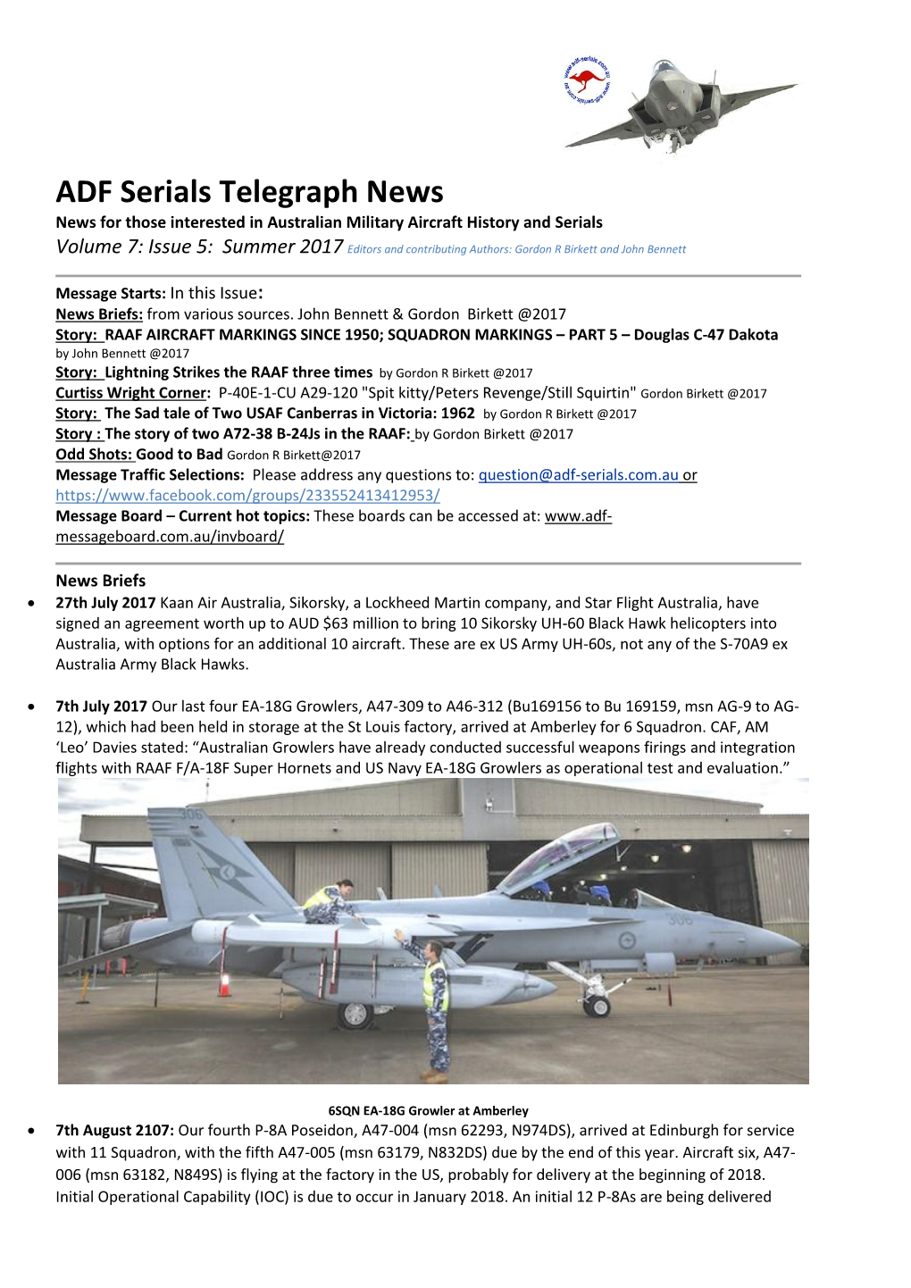 Silver to Grey – Raaf Aircraft Markings Since 1950