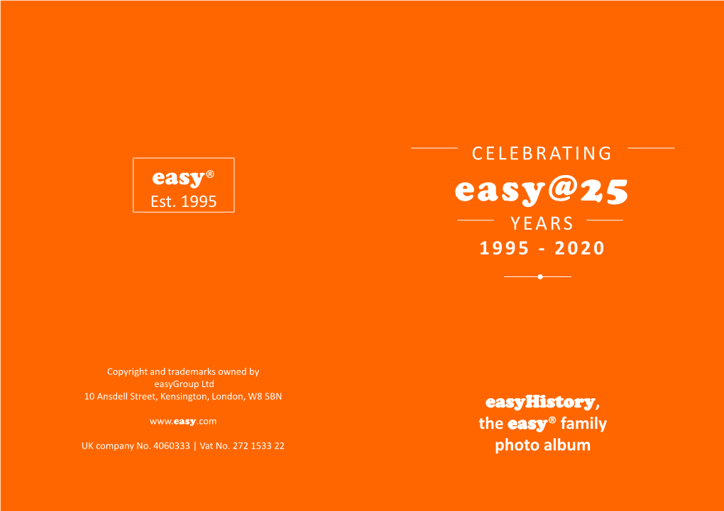 Easy@25 YEARS 1995 - 2020