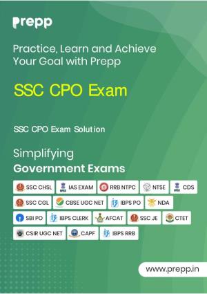 SSC CPO Exam