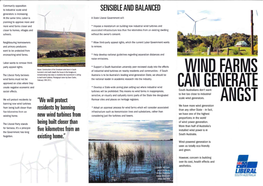 Wind Farms Can Generate Angst