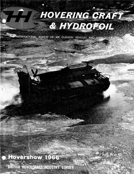 Hovering Craft & Hydrofoil Magazine: Hovershow 1966