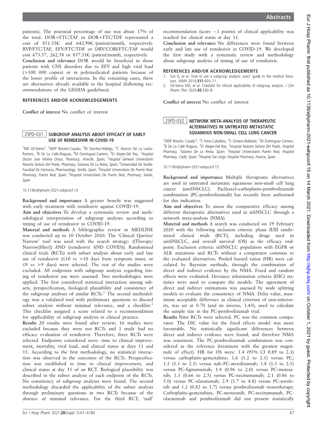 2SPD-032 Network Meta-Analysis of Therapeutic Alternatives in Untreated