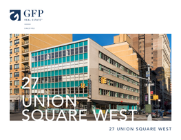 27 Union Square West 27 Union Square West ™ 27 Union Square West