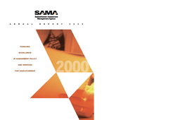 2000 SAMA Annual Report 2000