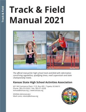 Track & Field Manual 2021